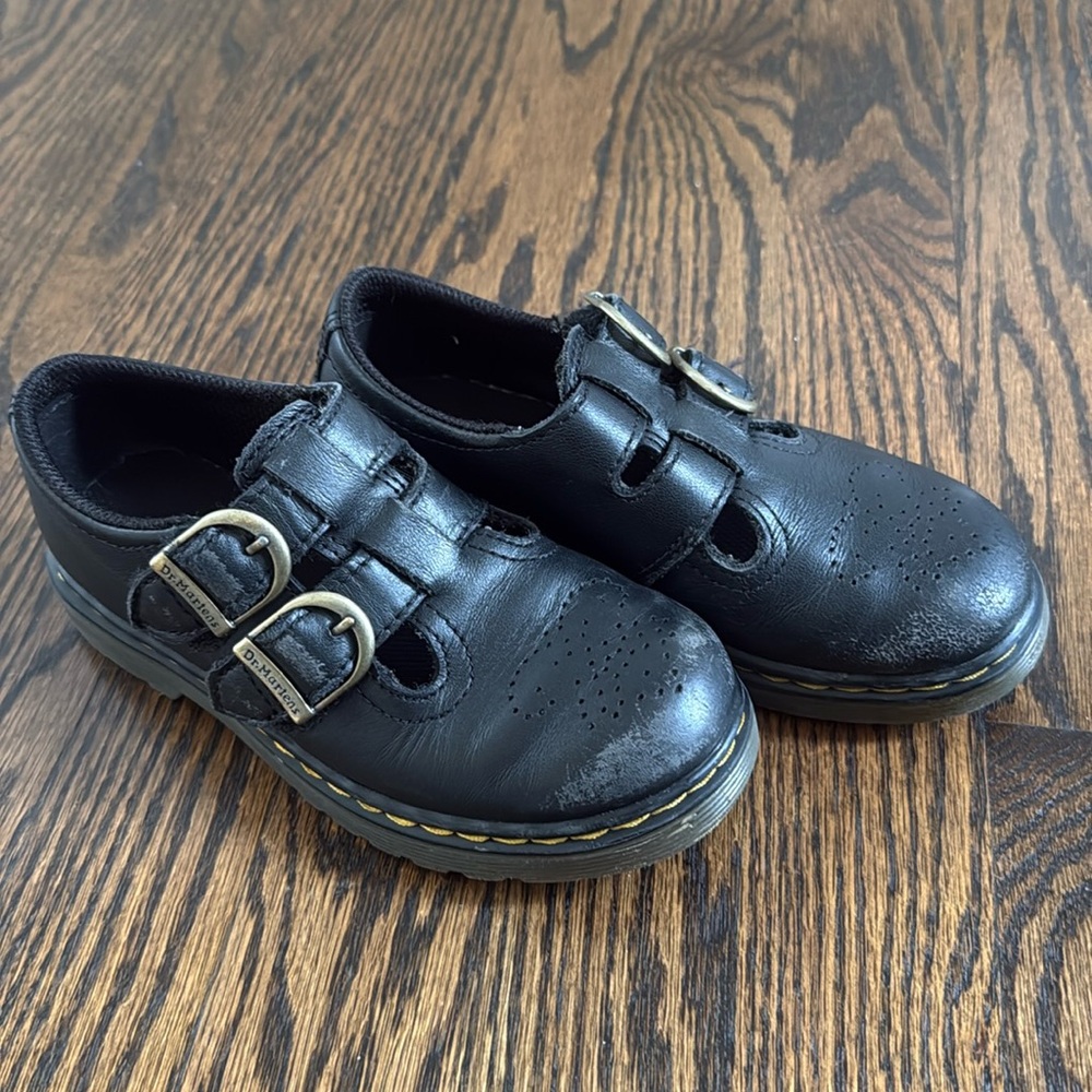 Big Kid size 11 US Dr. Marten Mary Jane shoes. Girls